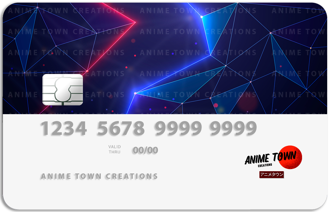 Credit Card Skins – Anime Town Creations